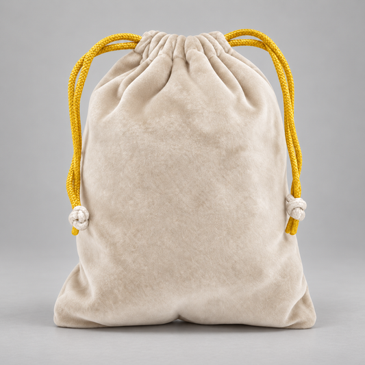 Convenient String Tied Travel Pouch