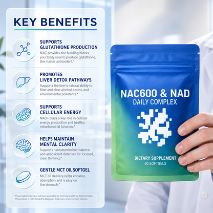 Novaro - NAC600 + NAD + MCT Oil Daily Complex