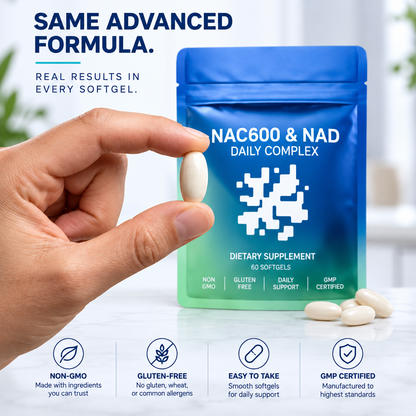 Novaro - NAC600 + NAD + MCT Oil Daily Complex